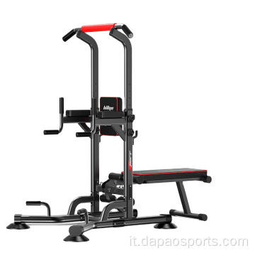 Style Multi-funzione Fitness Pull Up Power Tower regolata